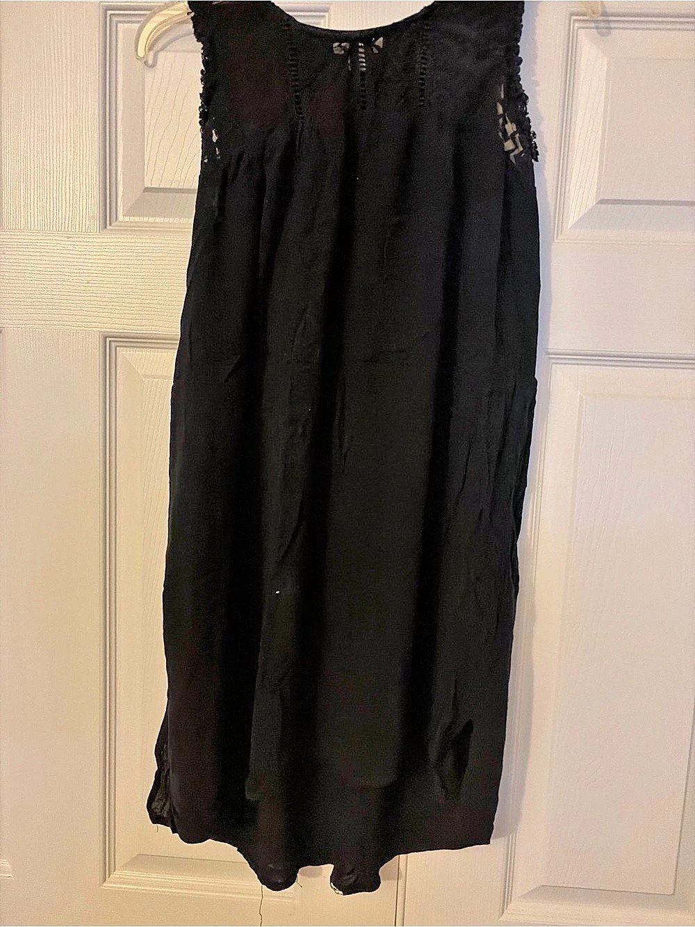 Style & Co Black Lace Midi Dress Size Medium